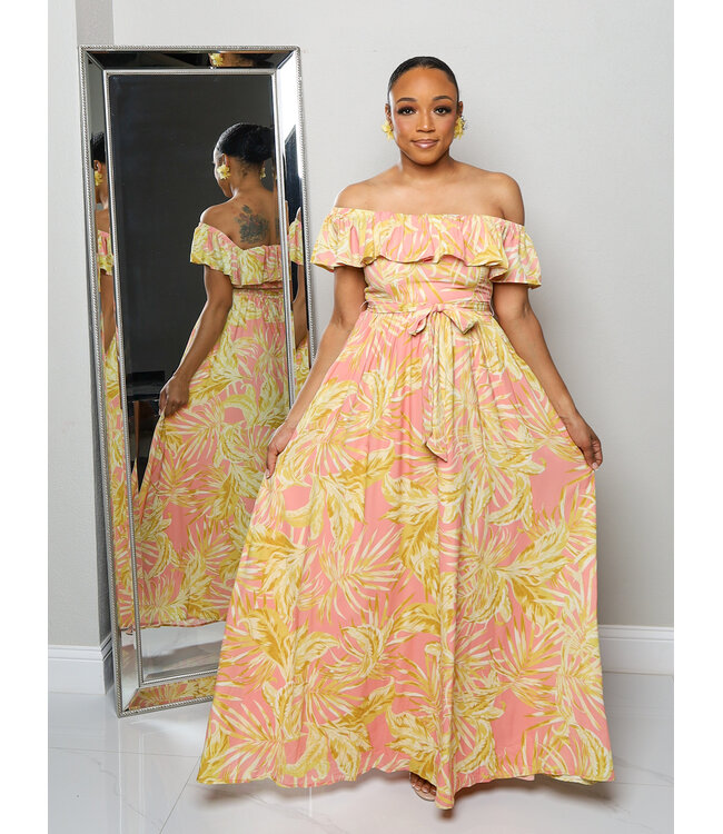 Summer On The Coast Maxi Dress