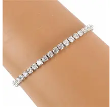 VIP Status Tennis Bracelet 3MM - Silver
