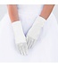 Satin Gloves - WHITE