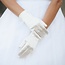 Satin Gloves - IVORY