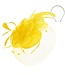 The First Lady Fascinator - Yellow