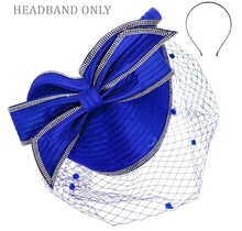 Only For The Royal Fascinator - Royal Blue