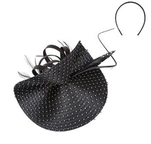 Extraordinary Elegance Fascinator - Black