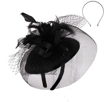 New Day Fascinator - Black