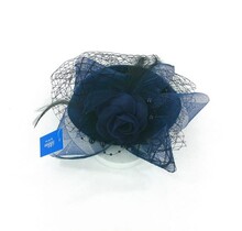 Here For Fashion Fascinator - Navy