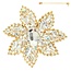 In Full Bloom Brooch - Gold Iridescent