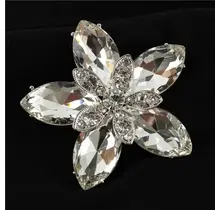 Farewell Floral Brooch - Silver