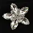 Farewell Floral Brooch - Silver