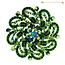 Bold Way Brooch - Emerald