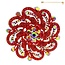Bold Way Brooch - Red