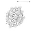 Bold Pearl Brooch - Silver