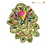 Capture This Brooch - Green Iridescent
