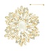 Eternal Beauty Brooch - Gold Pearl