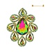 Simple Pleasures Brooch - Green