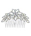 Luxe Beauty Hair Comb - Silver Iridescent