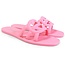 LOCK ME DOWN JELLY SANDALS - PINK