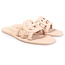 LOCK ME DOWN JELLY SANDALS - NUDE