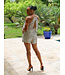 Flower Garden Romper - White