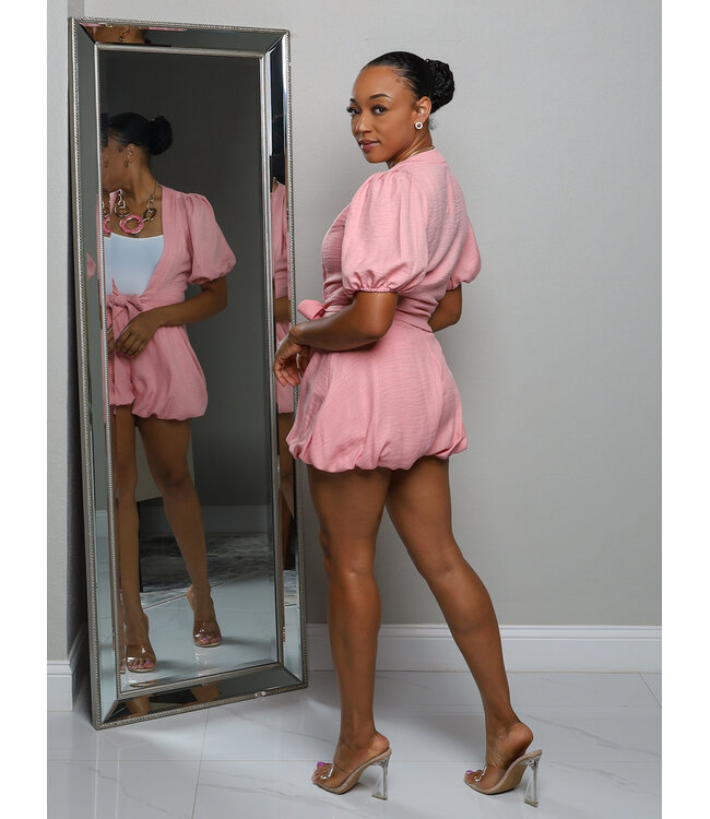 Cloud 9 Shorts Set - Pink