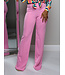 ABOUT THAT FLARE PANTS - PASTEL PINK