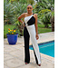 PERFECT CONTRAST JEWEL JUMPSUIT