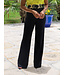 DOLCE BELTED FLARE PANTS