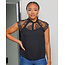 BENEATH THE LACE TOP BLACK