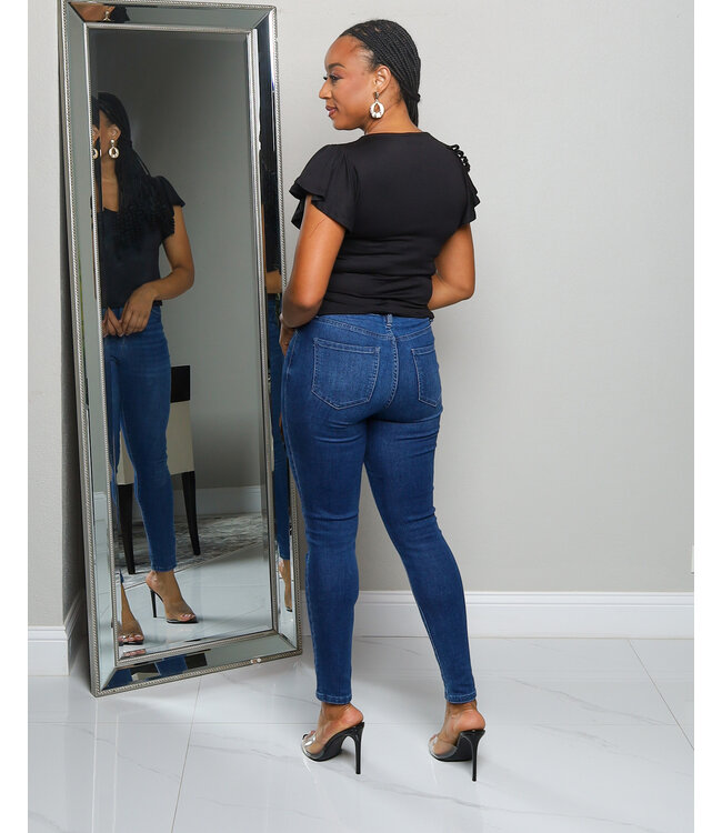 KEEP IT BASIC TOP BLACK