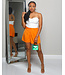 JUST GO WITH IT SHORTS ORANGE