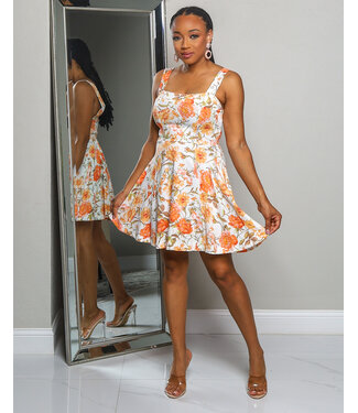 PERFECT MEADOW FLORAL DRESS