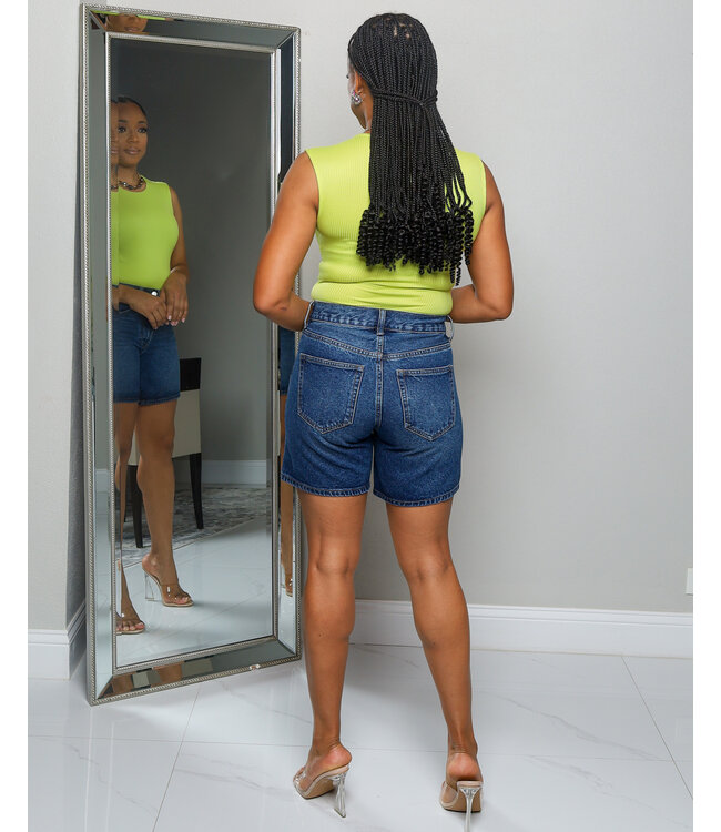 WIN ME OVER DENIM SHORTS