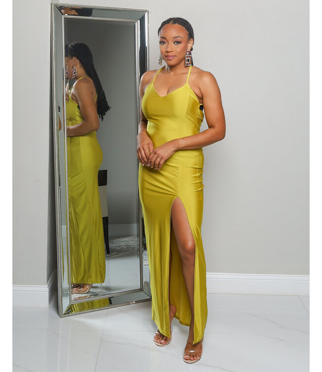 DATE NIGHT SATIN MAXI DRESS