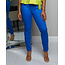 KICK IT WITH ME HIGH RISE SKINNY JEANS - OCEAN BLUE