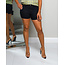 HOT SHOT HIGH RISE SHORTS - BLACK