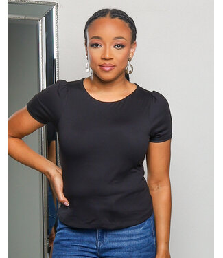 CASUAL GIRL TOP BLACK
