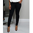 KICK IT WITH ME HIGH RISE SKINNY JEANS - BLACK