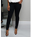KICK IT WITH ME HIGH RISE SKINNY JEANS - BLACK