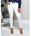 KICK IT WITH ME HIGH RISE SKINNY JEANS - IVORY