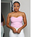 NEW WAYS BUSTIER CORSET CROP TOP PINK