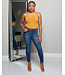 NO FUSS COTTON BODYSUIT - GOLDEN MUSTARD