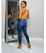NO FUSS COTTON BODYSUIT - GOLDEN MUSTARD