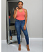 NO FUSS COTTON BODYSUIT - DEEP CORAL