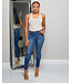 NO FUSS COTTON BODYSUIT - SAND BEIGE