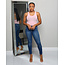 NO FUSS COTTON BODYSUIT - DUSTY PINK
