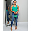 NO FUSS COTTON BODYSUIT - KELLY GREEN