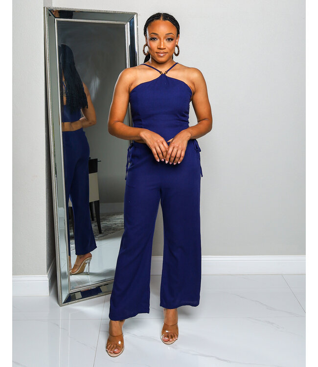 TAKE IT EASY HALTER TOP