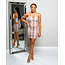 NATURAL ATTRACTION RUCHED DRESS