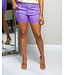 HOT SHOT HIGH RISE SHORTS - LAVENDER