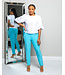 GRAB & GO ANKLE PANTS AQUA