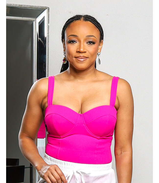 GODDESS ENERGY BODYSUIT FUCHSIA